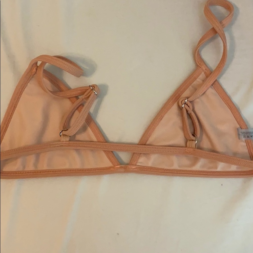 Static swim bikini top